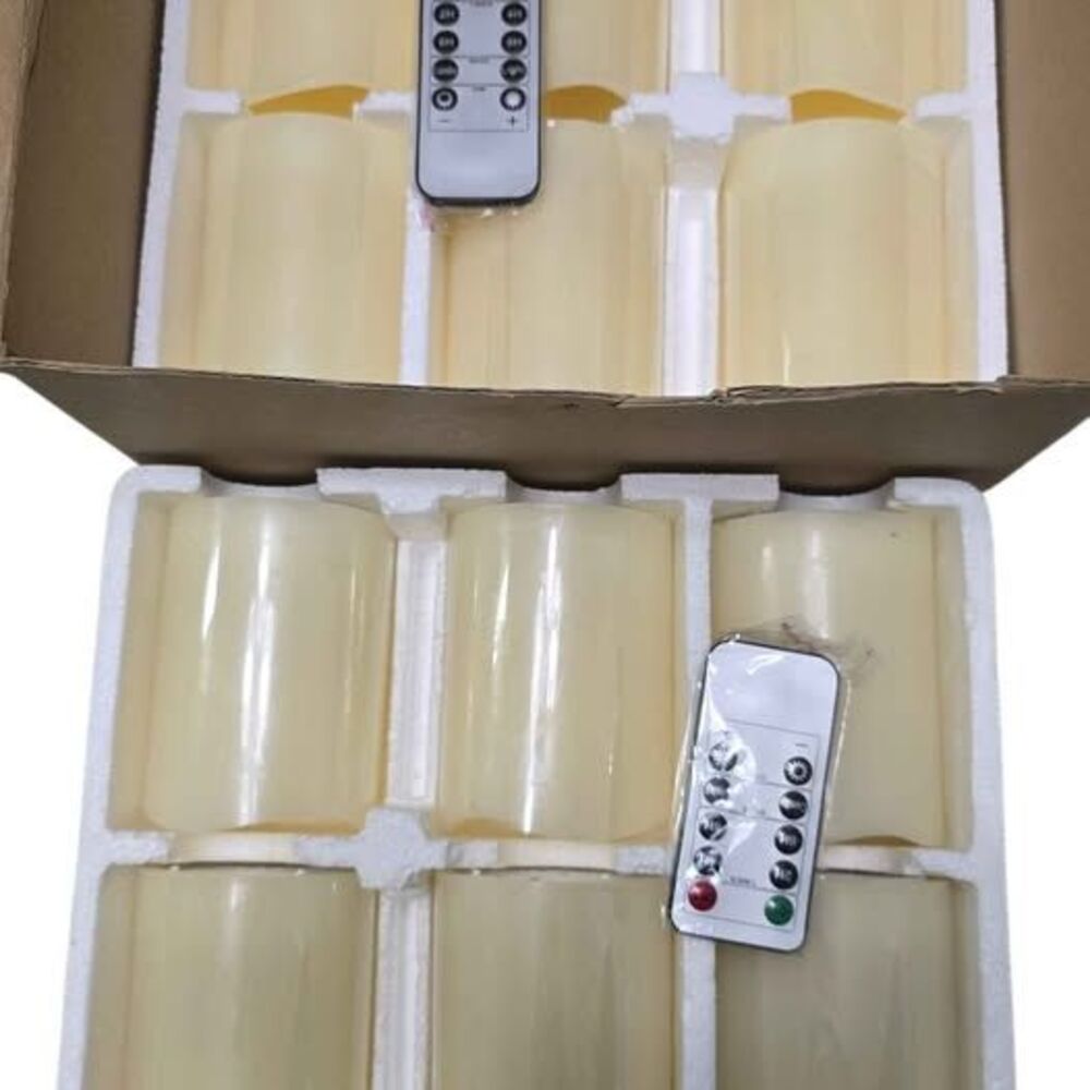 12 FLAMELESS BATTERY OPERATED WITH REMOTE